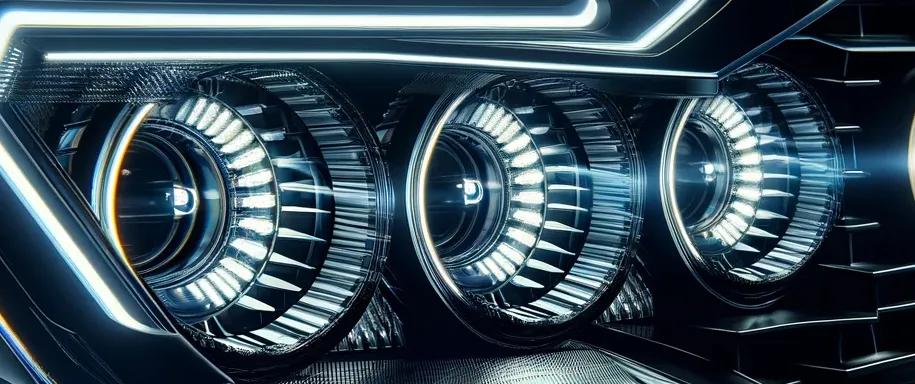 Carmichael LED Headlight by Red D Transmission